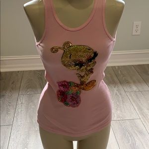 COPY - Warner Brother Tweetie tank top.